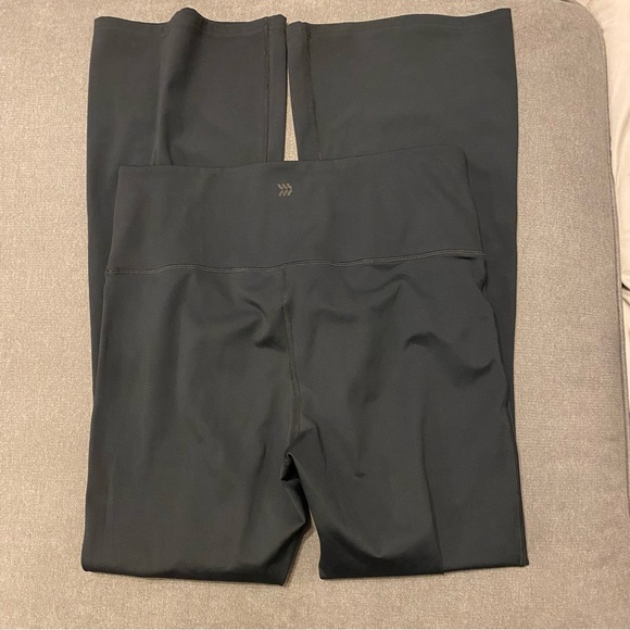 All in Motion Sculpt Brushed High Waisted Flared Leggings in Black - Picture 5 of 6